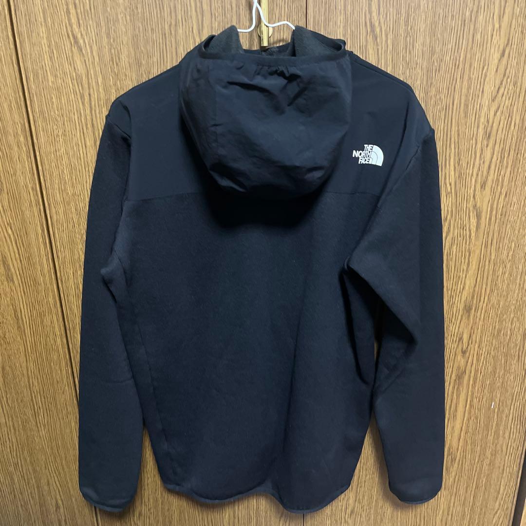 THE NORTH FACE ハイブリッドナイロンフリースフーディ