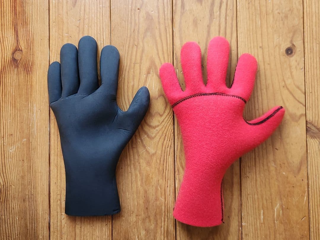 日本製＜新品・送込＞S　メッシュスキン５本指グローブ　２ｍｍ　Ｌ＆XL
