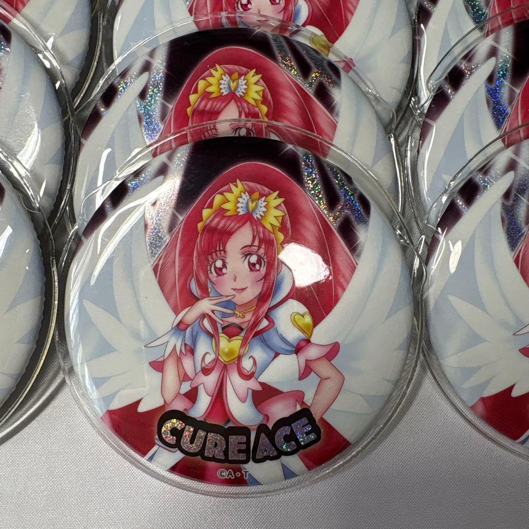 S 全プリキュア展　20th キュアエース 缶バッジ 25点セット