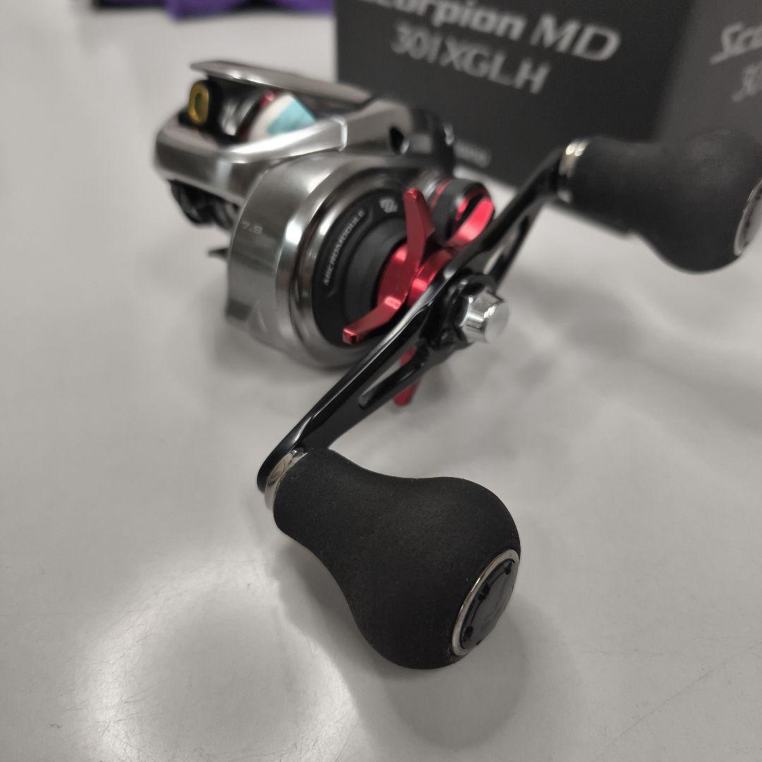 美品 シマノ スコーピオンMD 301XGLHベイトリール