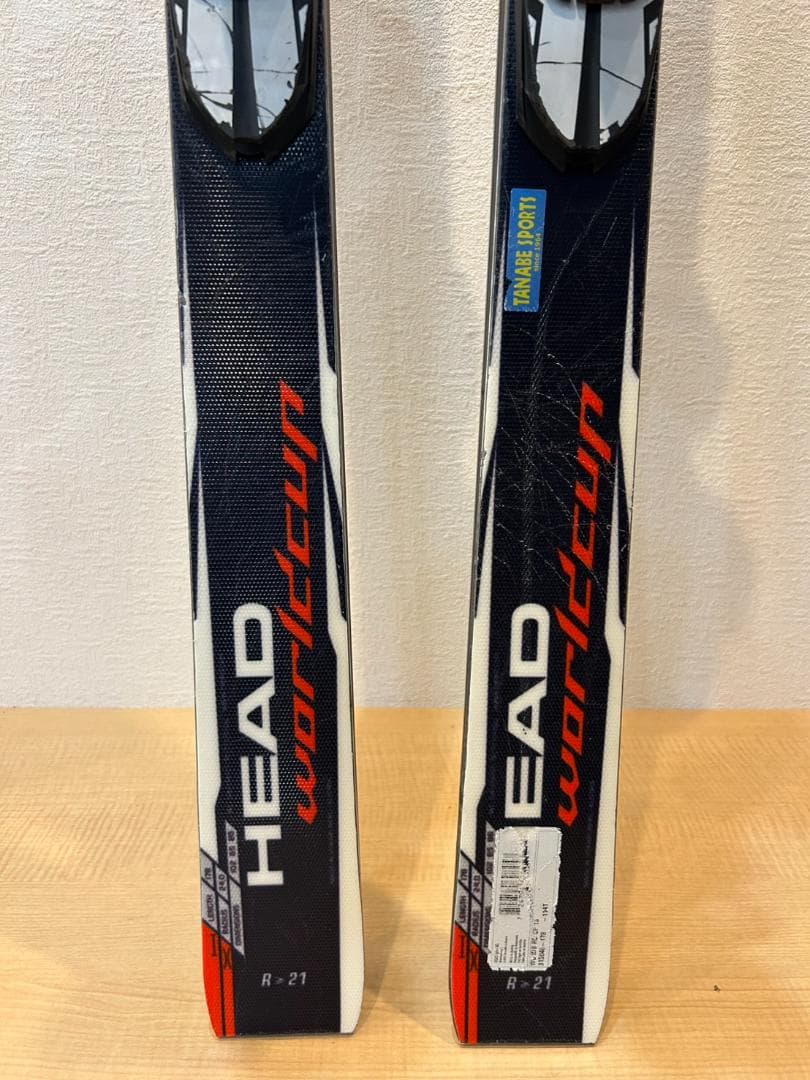 HEAD スキー板 178㎝ WORLDCUP + Tyrolia ビンディング