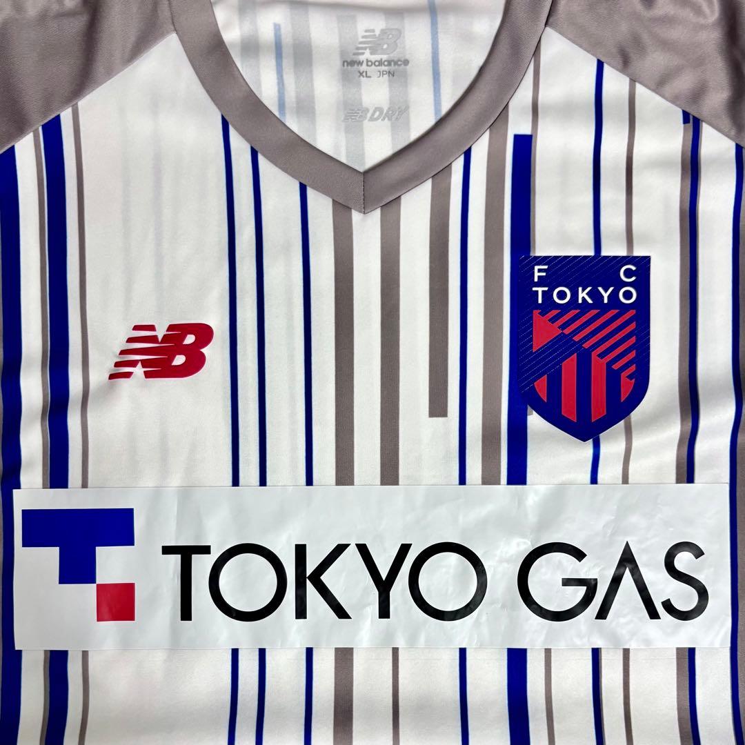 【処分 値引不可】FC東京 フィールドプレイヤー 練習試合用 ゲームシャツ 半袖