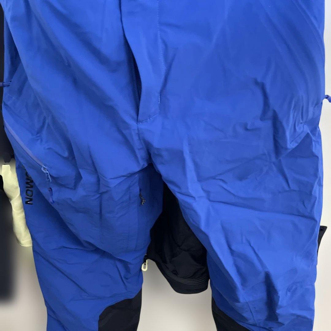 SALOMON ウェアー M 黒/黄/ ブルーパンツ Size M 上下セット