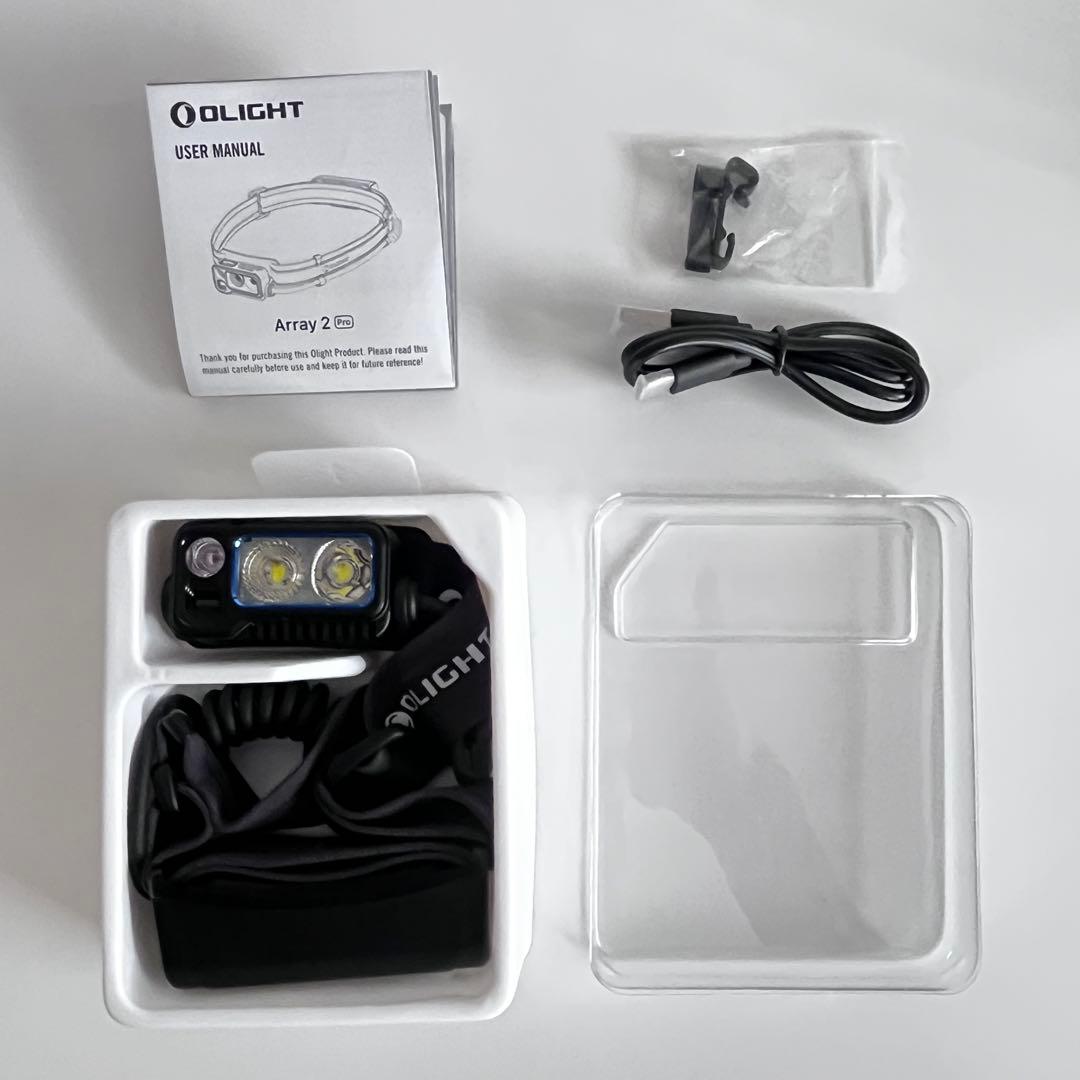 OLIGHT Array 2 Pro ヘッドランプ 1500ルーメン