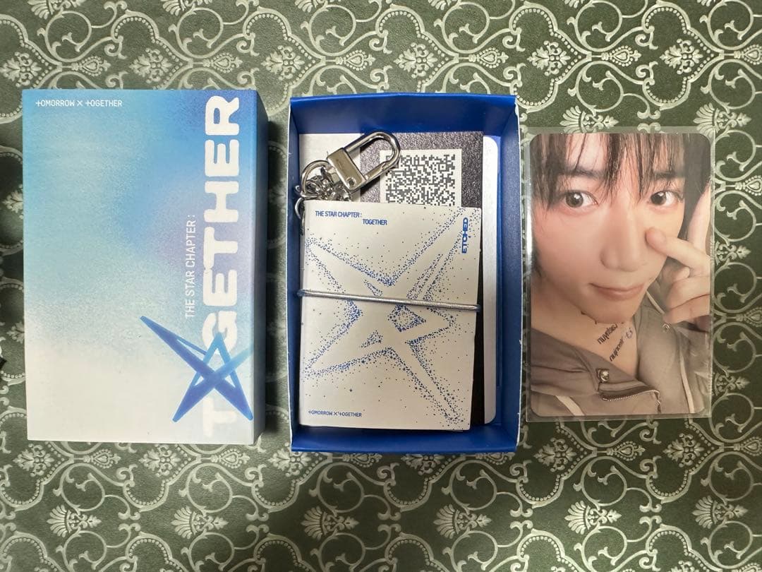 TXT ミニブックキーリング ボムギュ ETCHED ver.