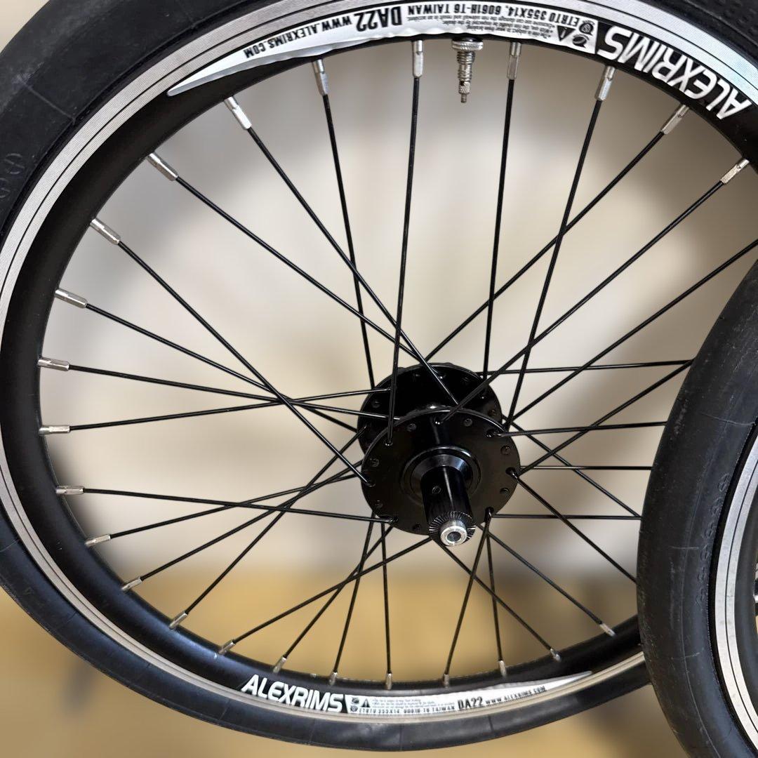 ALEXRIMS DA22 ETRTO 355×14 ホイール 自転車 用品