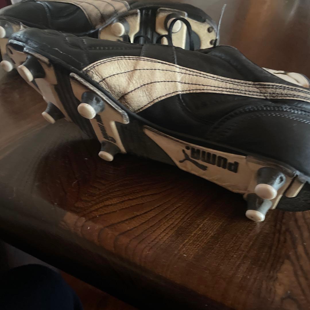 PUMA KING プロ ブラック シューズ