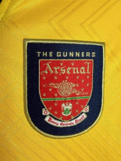 アーセナル 96/97 ヴィンテージ アウェイ 長袖サッカーシャツ