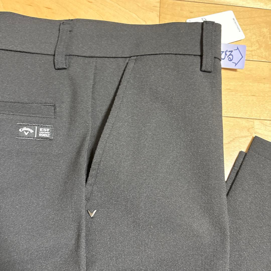 未使用　キャロウェイ　スリムフィット ブラックパンツ　定価15,400円