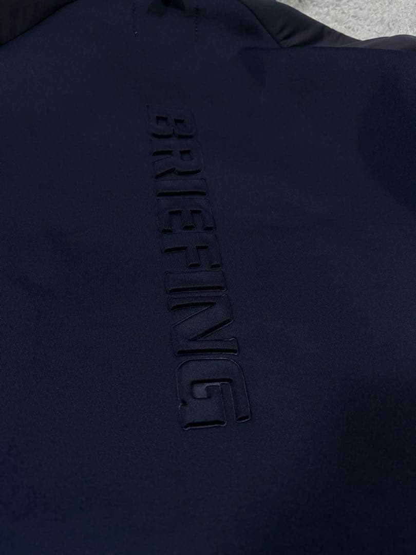 BRIEFING golfブリーフィング フルジップ 3D ロゴ パーカー
