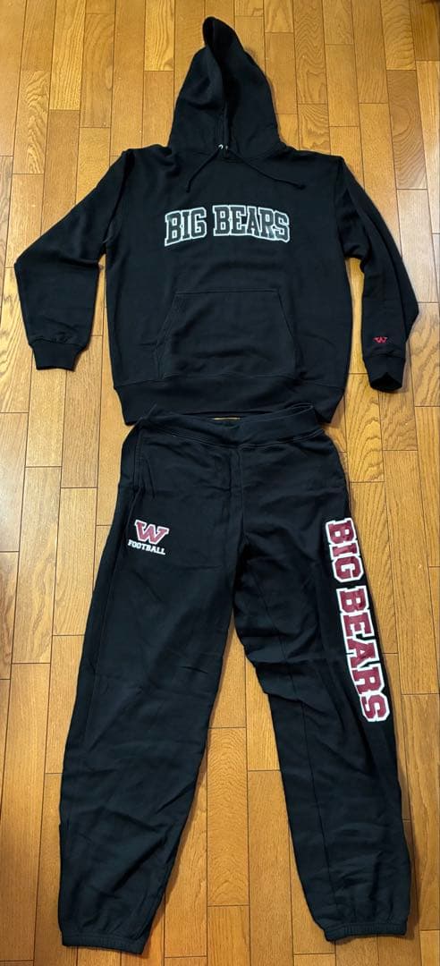 早稲田大学 WASEDA アメフト BIGBEARS パーカー 新品 未使用 L