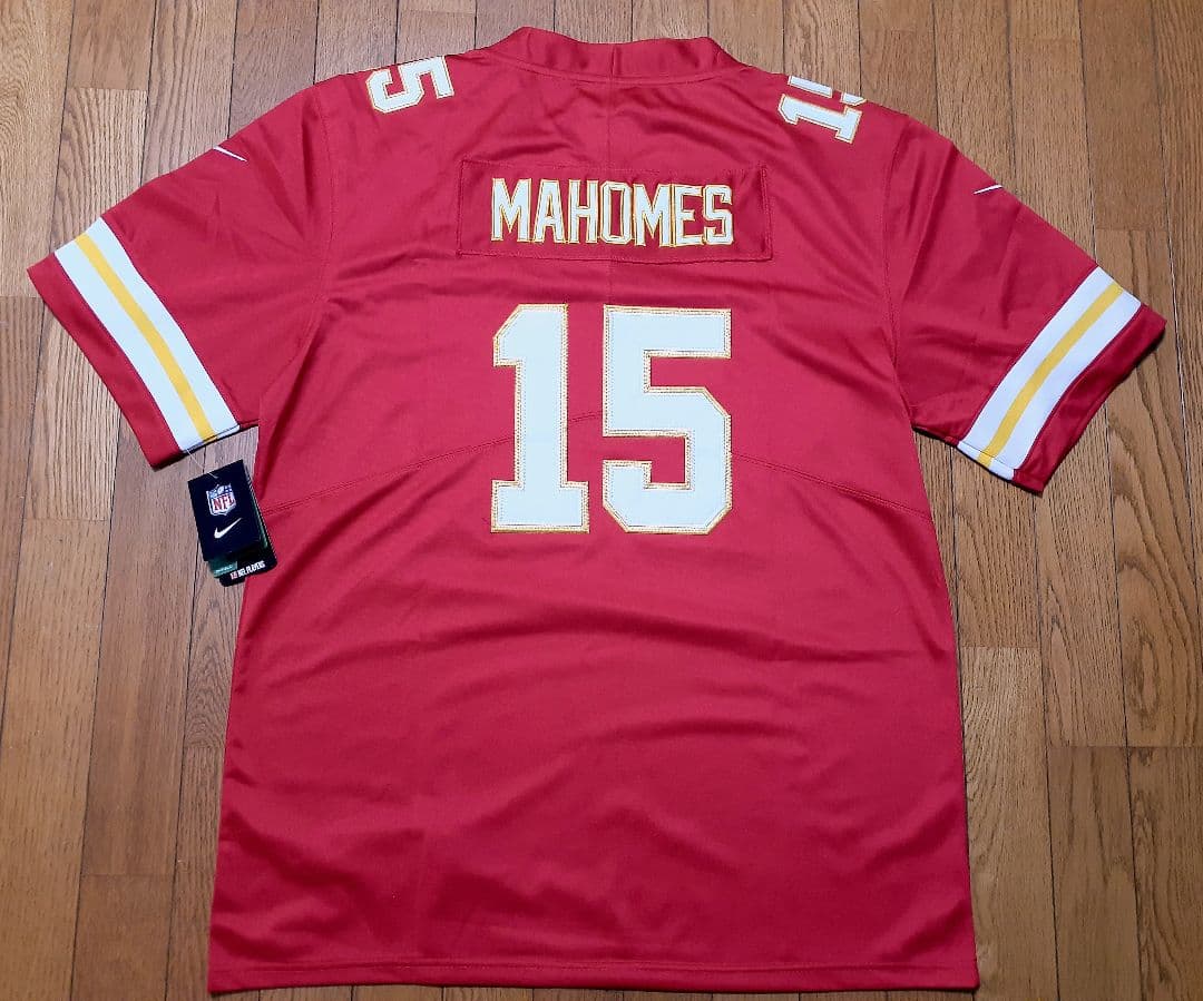 Chiefs Mas ユニフォーム XL　レッド　チーフス　マホームズ