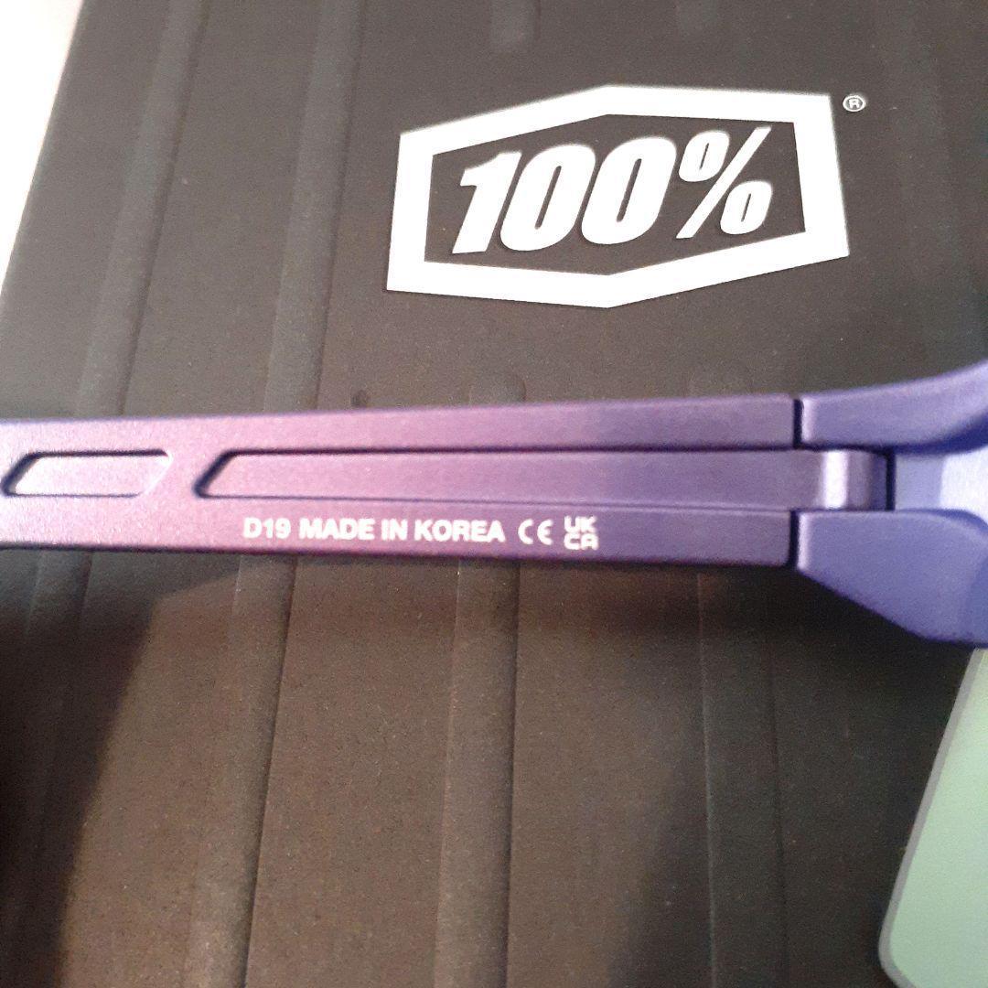 100% S3 ブルートパーズ ワンハンドレッド サングラス