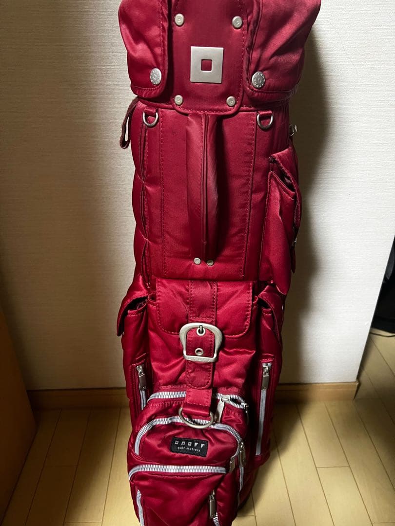 ONOFF ゴルフバッグ レッド