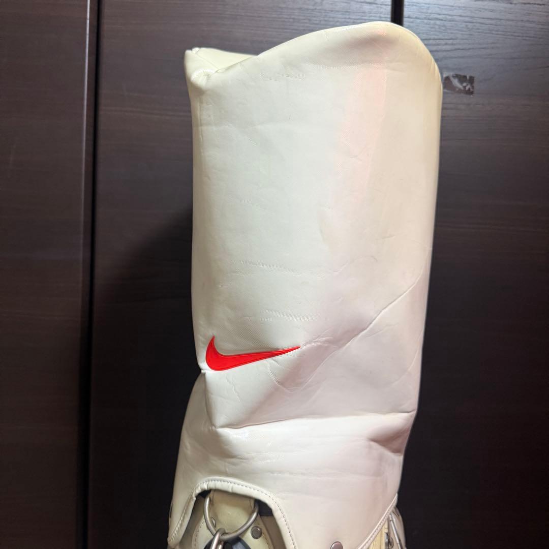 Nike ゴルフキャディバッグ ホワイト/グレー/レッド