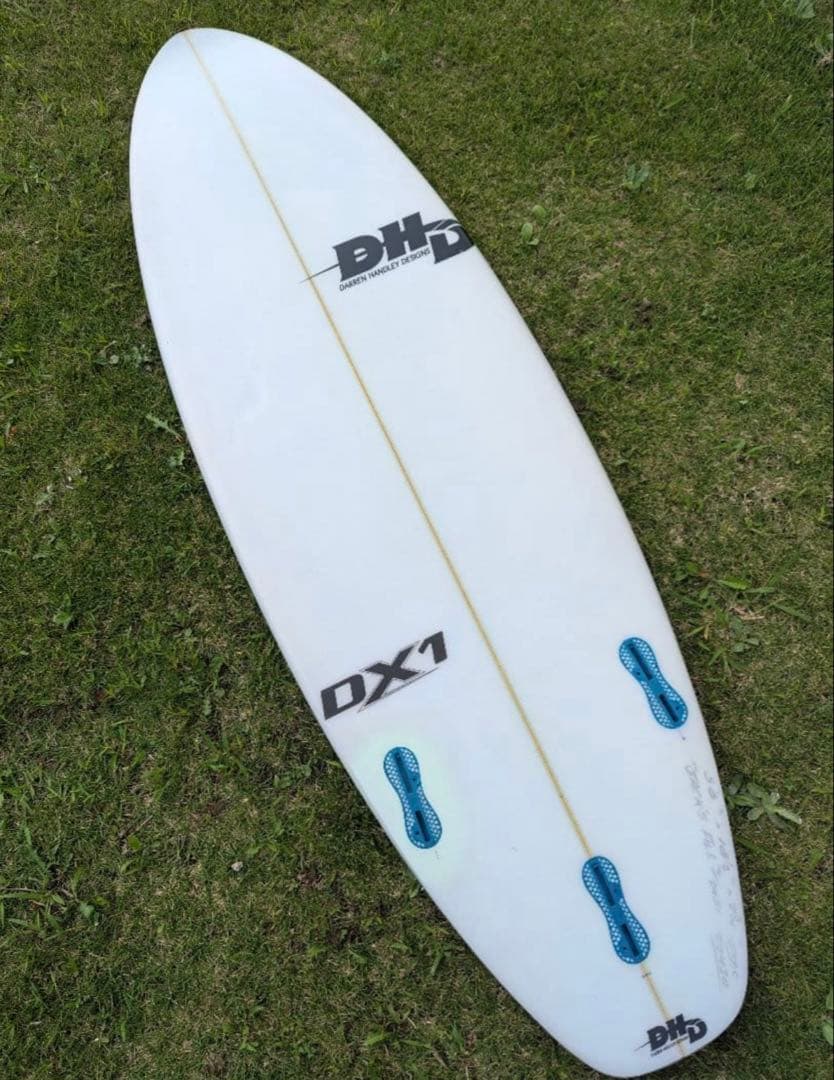 美品 DHD DX1 5,8ft 24.5CL PUサーフボード fcs2