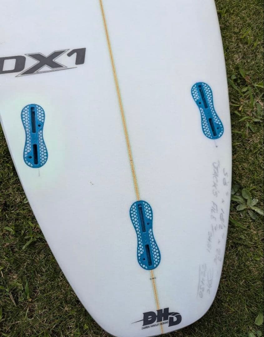 美品 DHD DX1 5,8ft 24.5CL PUサーフボード fcs2