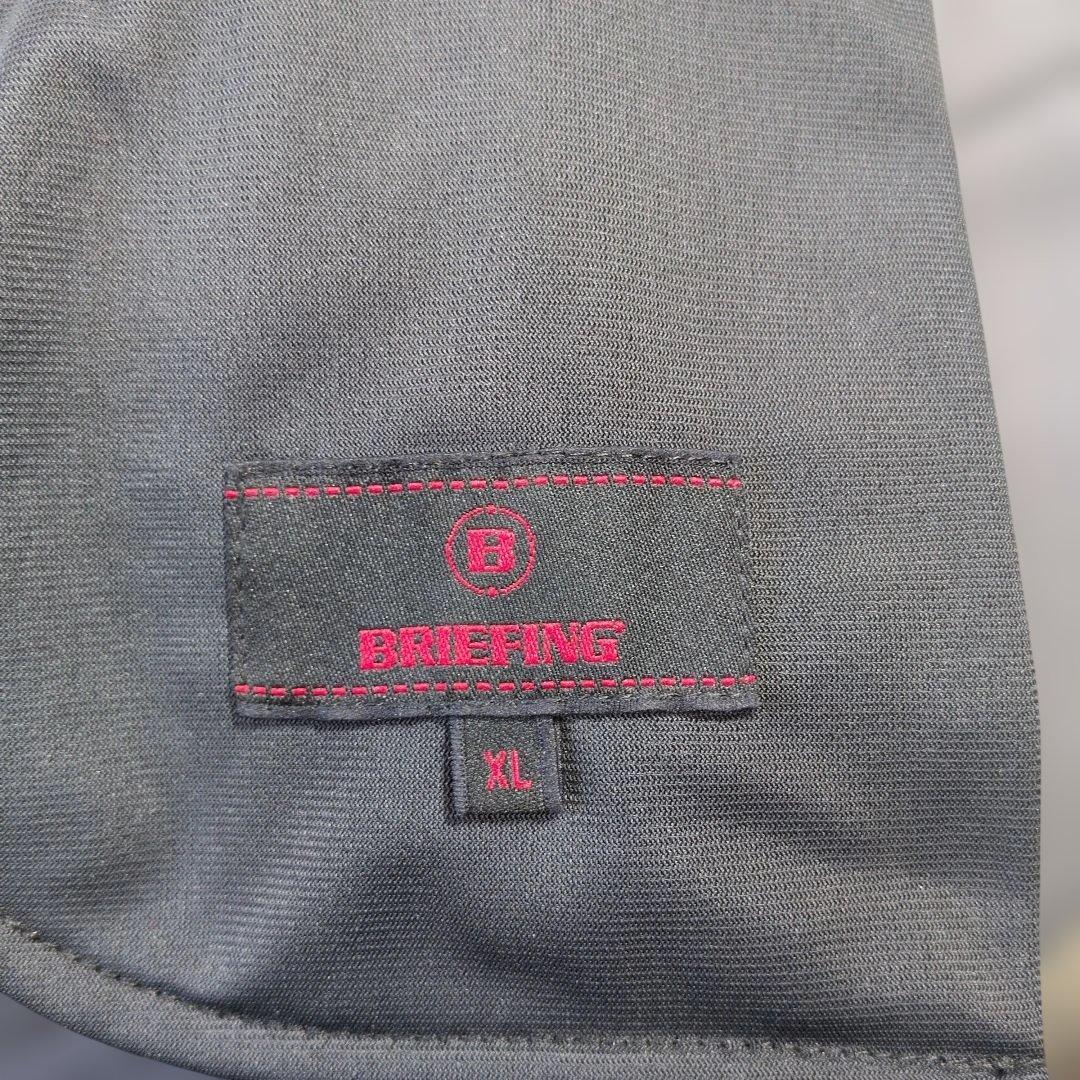 未使用級★BRIEFING GOLF ストレッチ フリースパンツ XL グレー