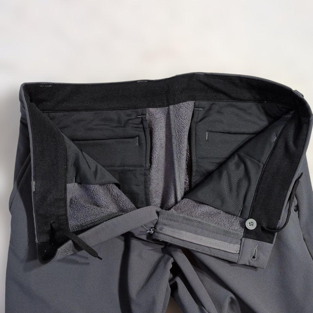未使用級★BRIEFING GOLF ストレッチ フリースパンツ XL グレー