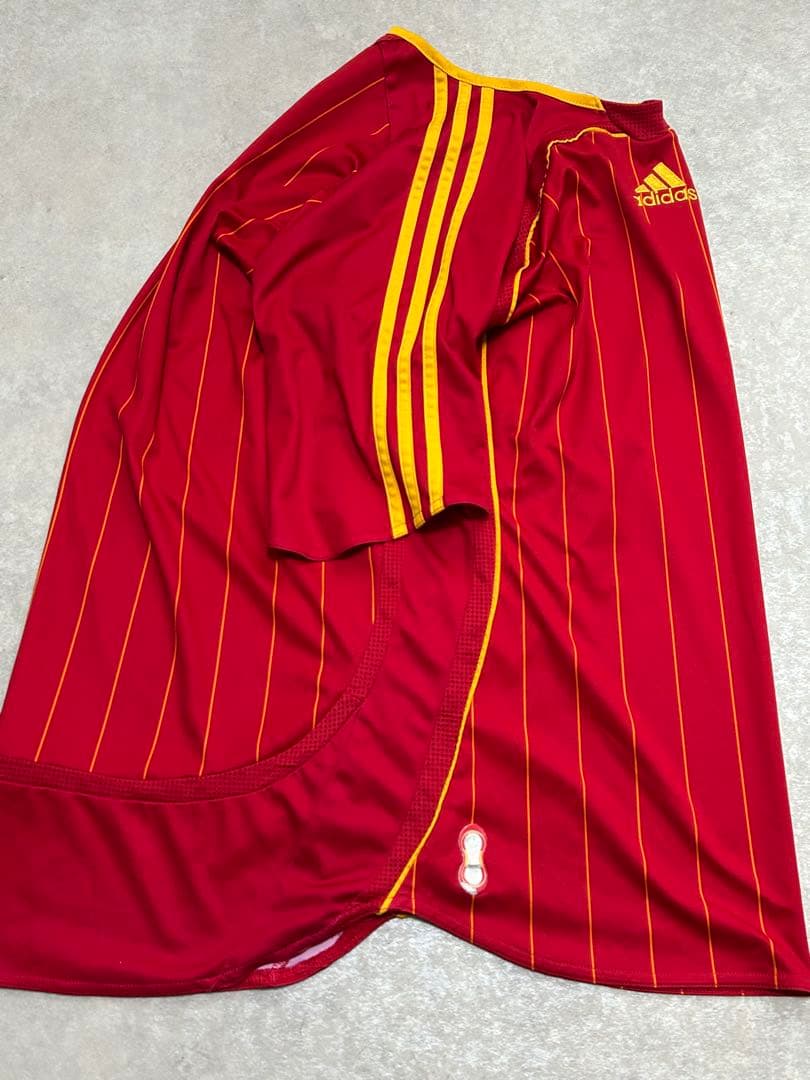 美品 adidas サッカー　スペイン代表レプリカユニフォーム メンズ XL