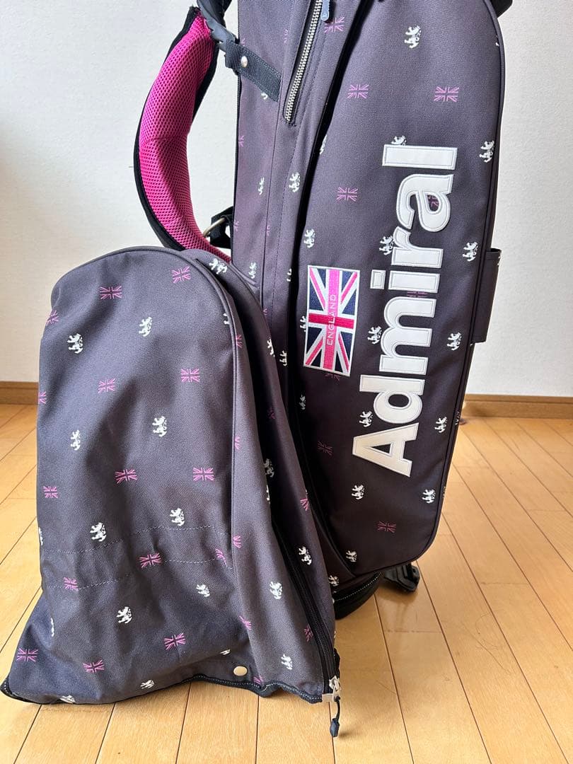 Admiral ゴルフバッグ・キャディバッグ ブラウン