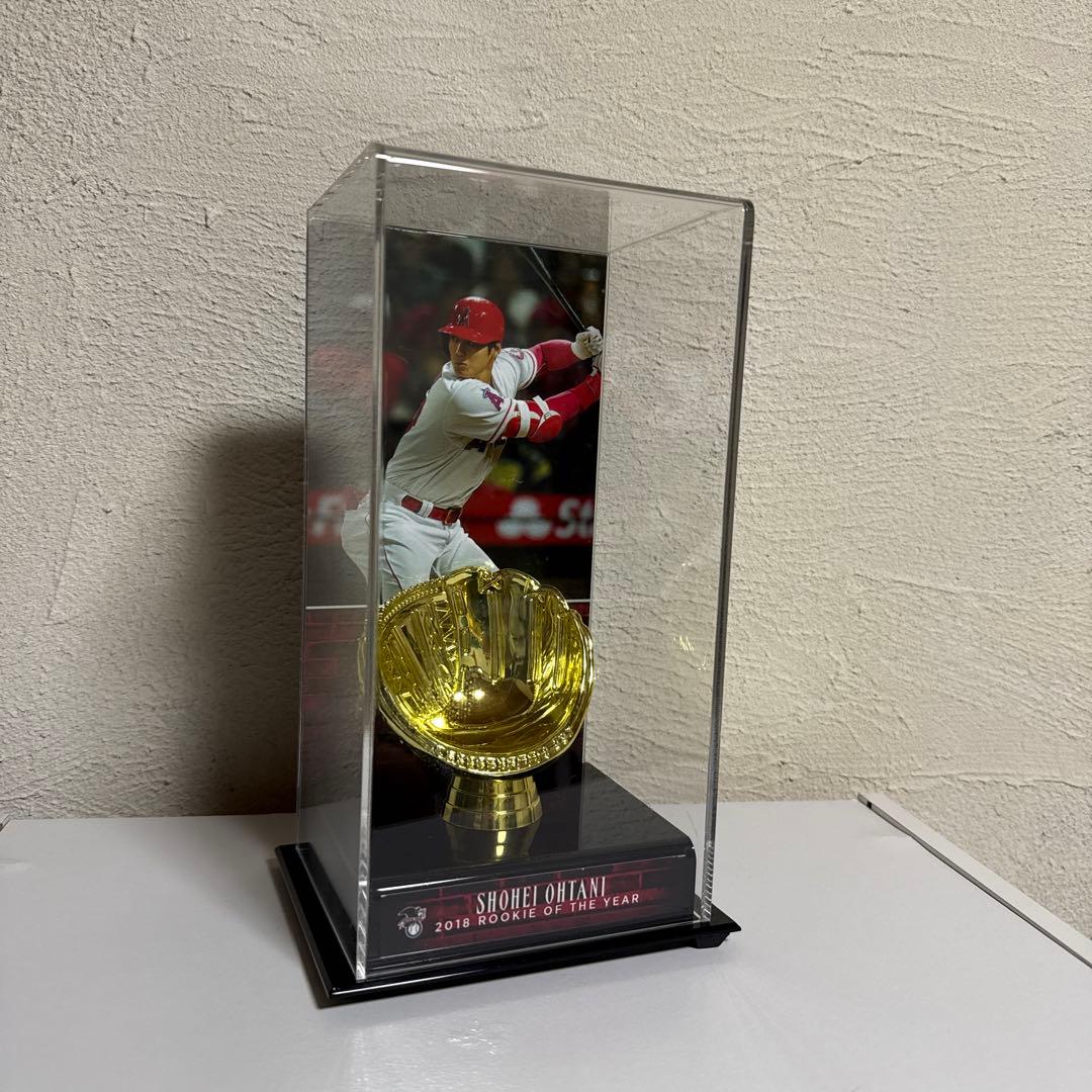 大谷翔平 2018年ルーキー・オブ・ザ・イヤー トロフィーMLB公式識別番号付き