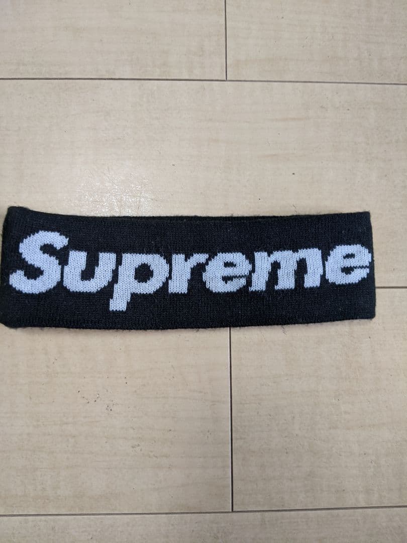 Supreme NEW ERA ヘッドバンド 黒