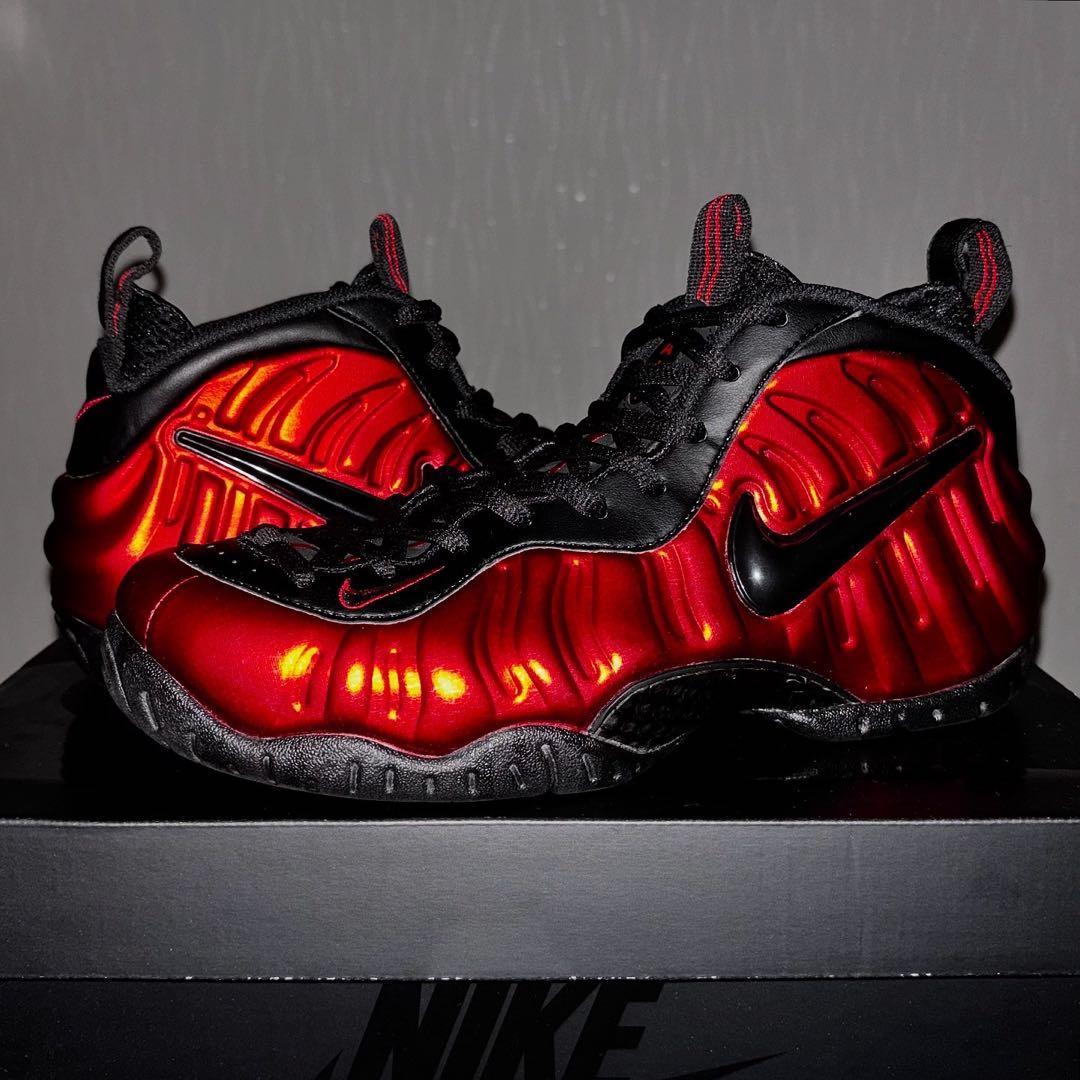 シューズ(男性用) Nike Air Foamposite Pro Red 26.5