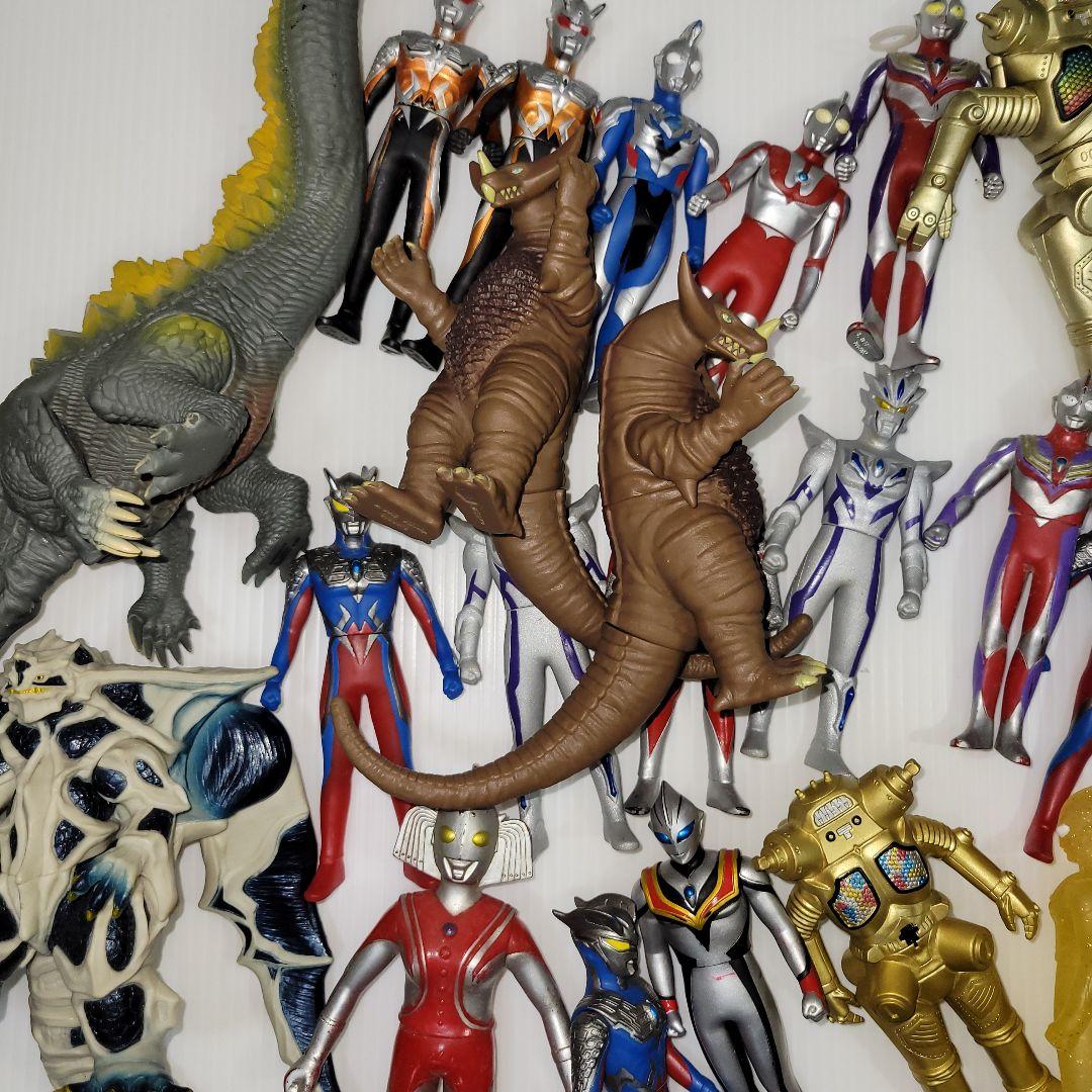 ウルトラマン　ウルトラ怪獣　ソフビ　大量セット