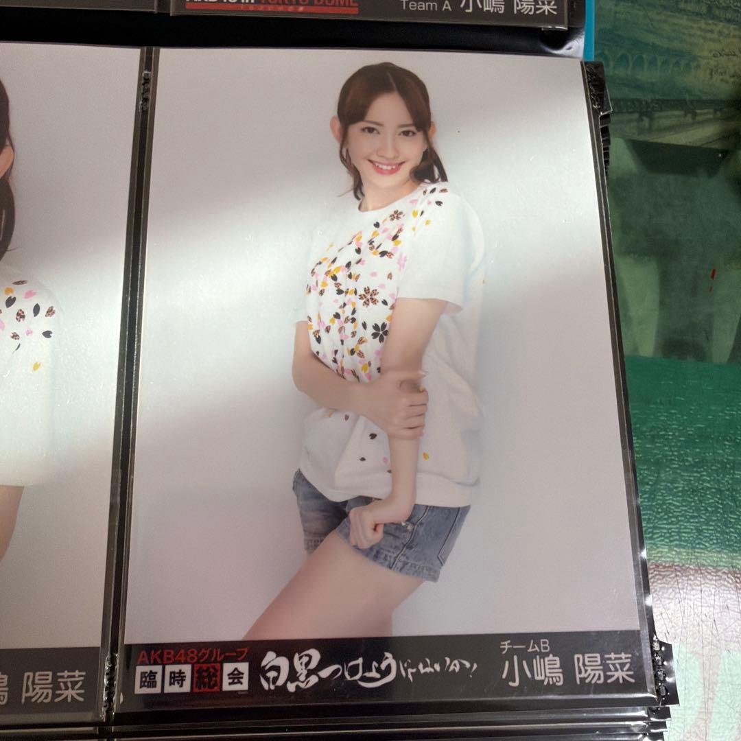 小嶋陽菜　生写真　6枚　コンサート限定