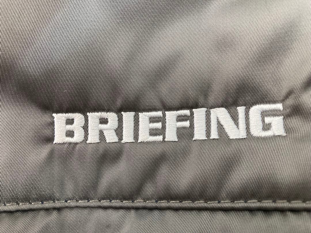 BRIEFING グレートートバッグ カート バック ゴルフ シルバー