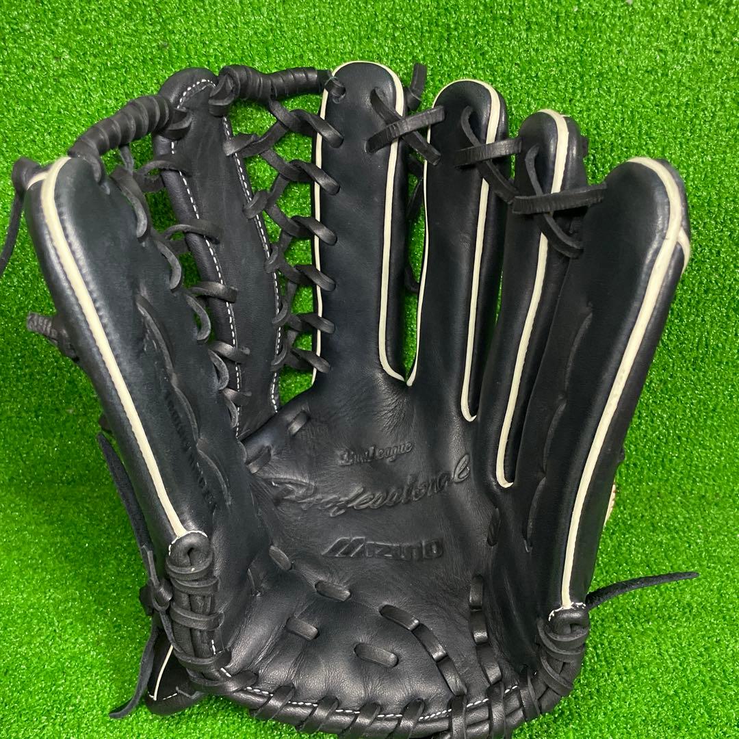 ミズノ ビューリーグ イチローモデル 軟式用 少年軟式 外野手 プラチナ 少年用