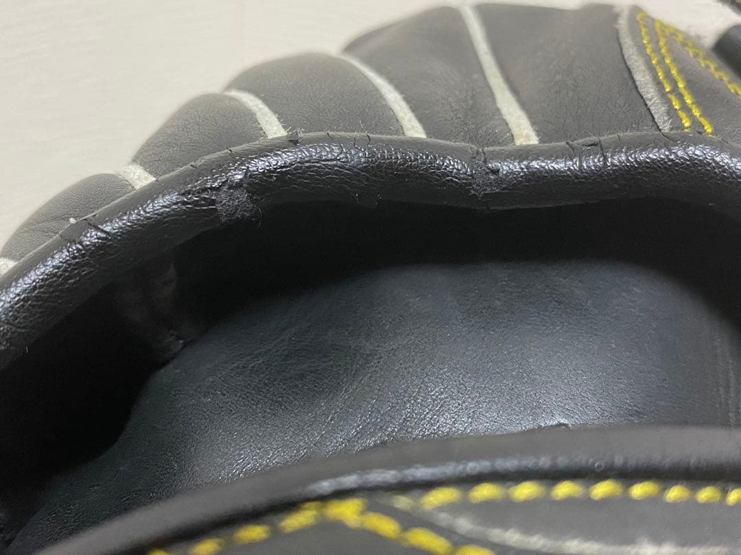 asics 一般軟式用グローブ 黒