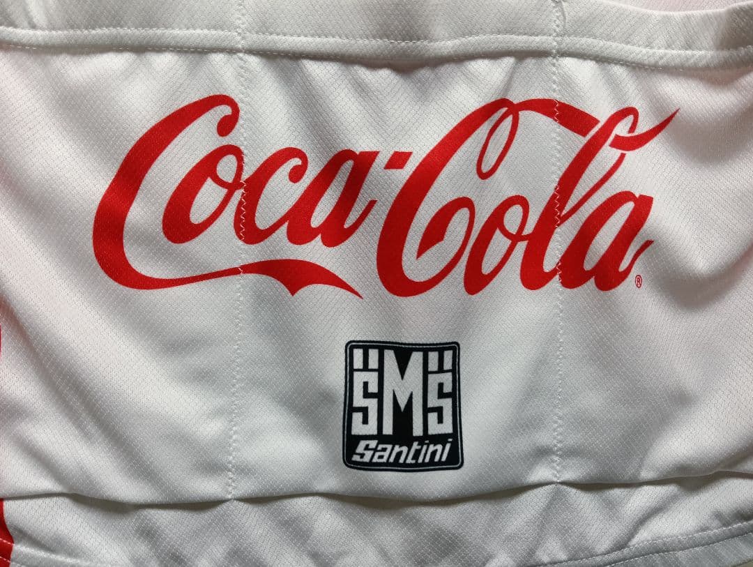 【激レア！】Santini × コカ・コーラ サイクルジャージ M（イタリア製）