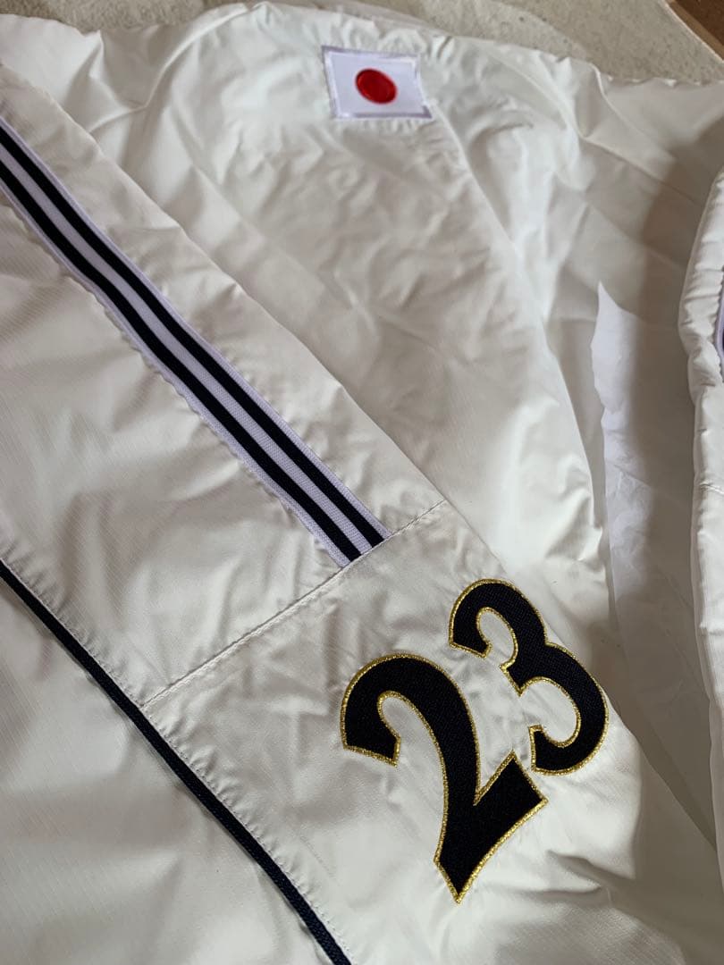 JAPAN 野球スタジアムコート 背番号23 森下　新品未使用　白　MIZUNO