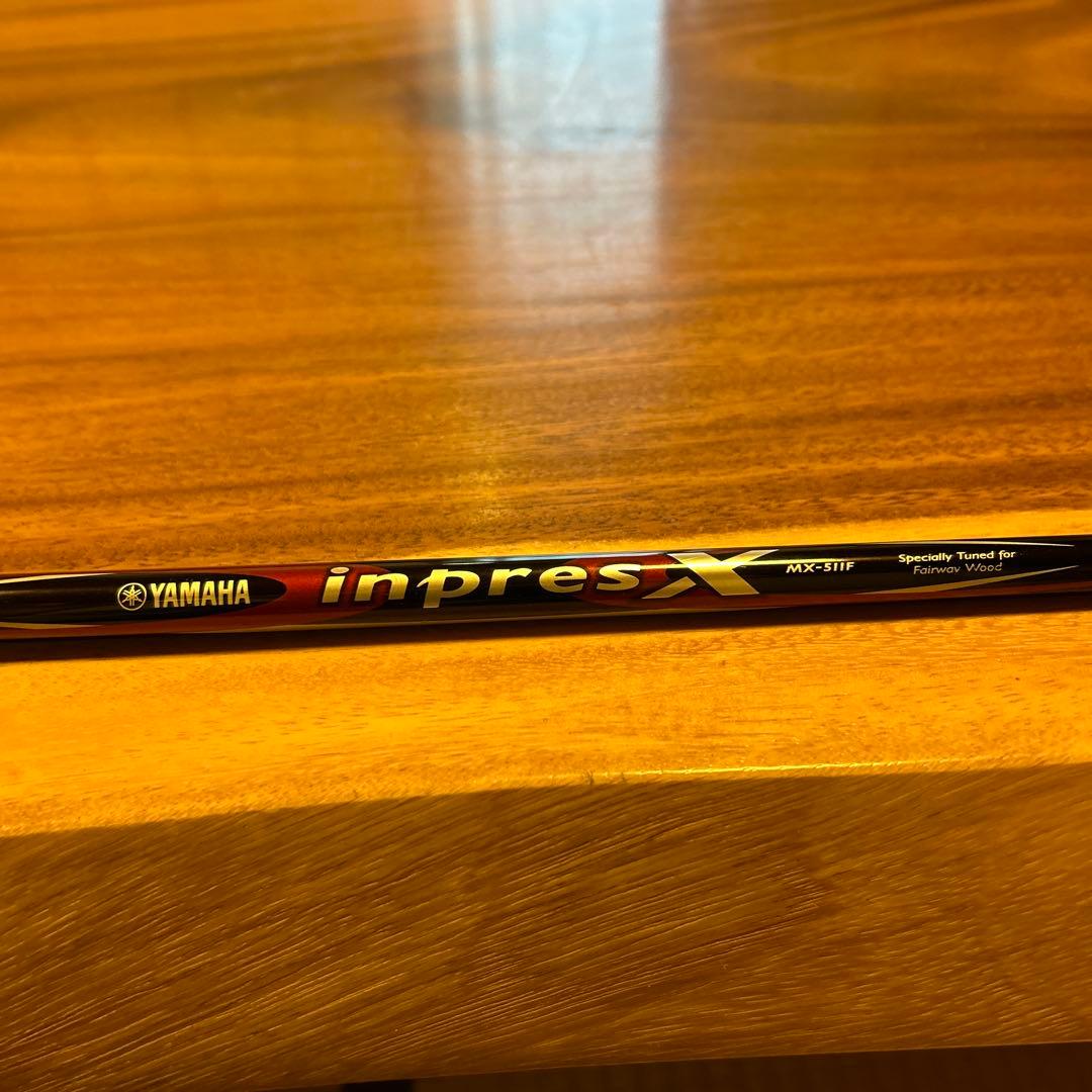 YAMAHA inpres X DFW フェアウェイウッド5w19°