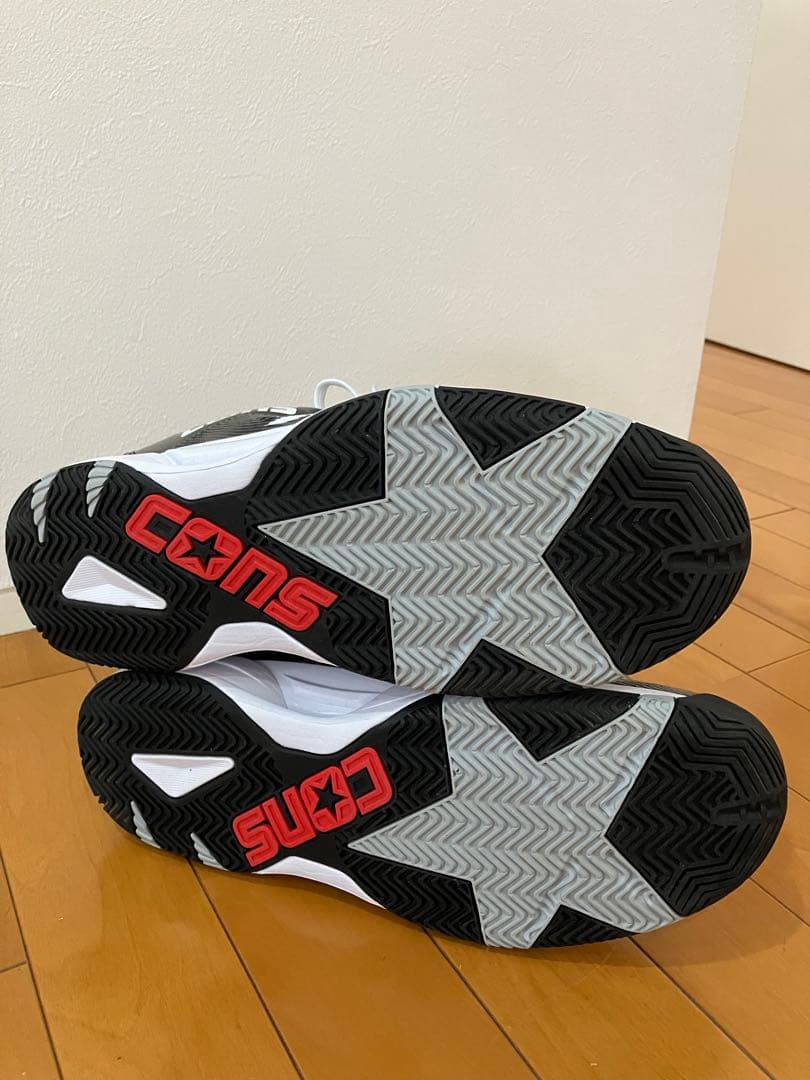 converse アクセレレーター LOW 29cm 2足セット（黒・白赤）
