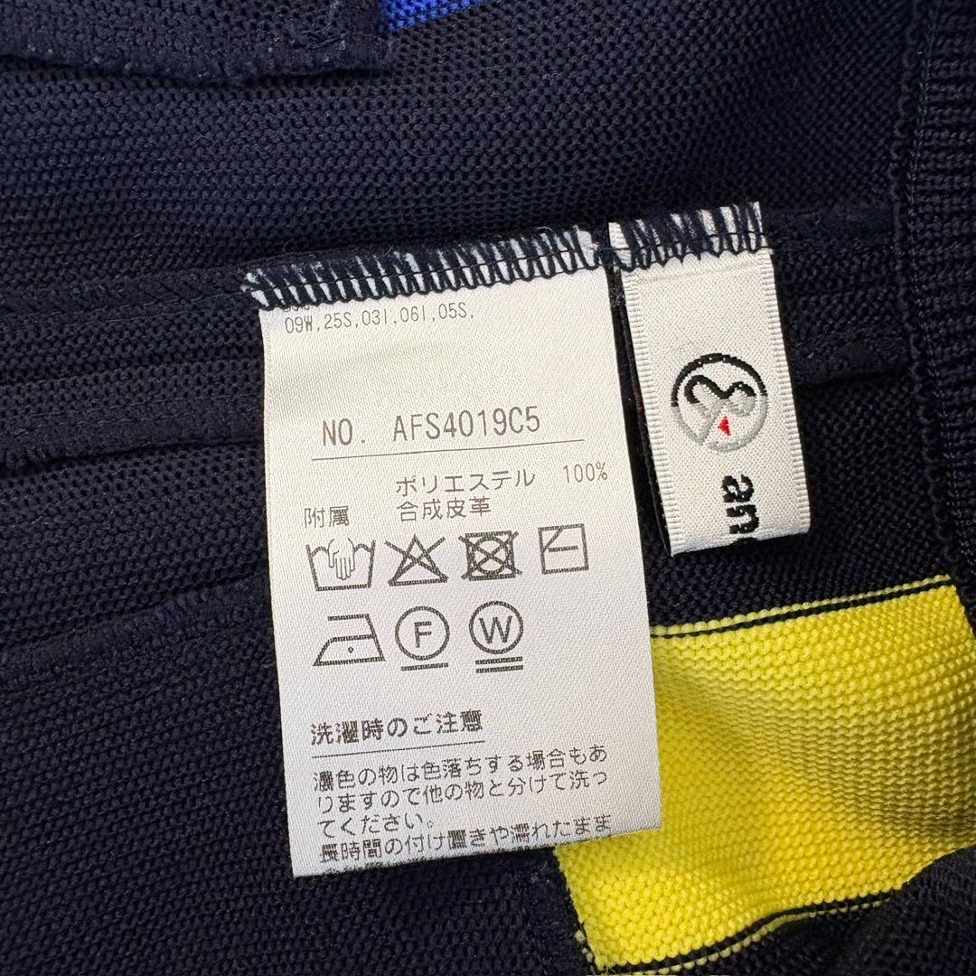【13】中古andperse セットアップ ニットベスト スカート ゴルフ M