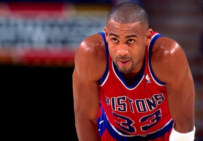 【希少】 NBA グラント・ヒル　Pistons　ピストンズ　 ユニフォーム