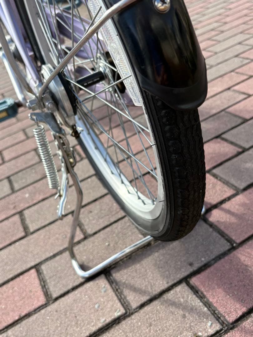 ご婦人向け、お買い物仕様、小型ママチャリ(20㌅)配達可能