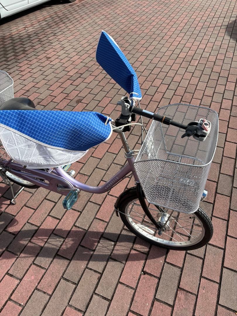 ご婦人向け、お買い物仕様、小型ママチャリ(20㌅)配達可能