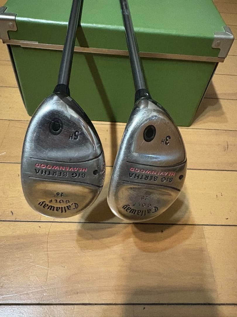 ドライバー2本　Callaway クラブセット 14本 ナイキキャディバック付