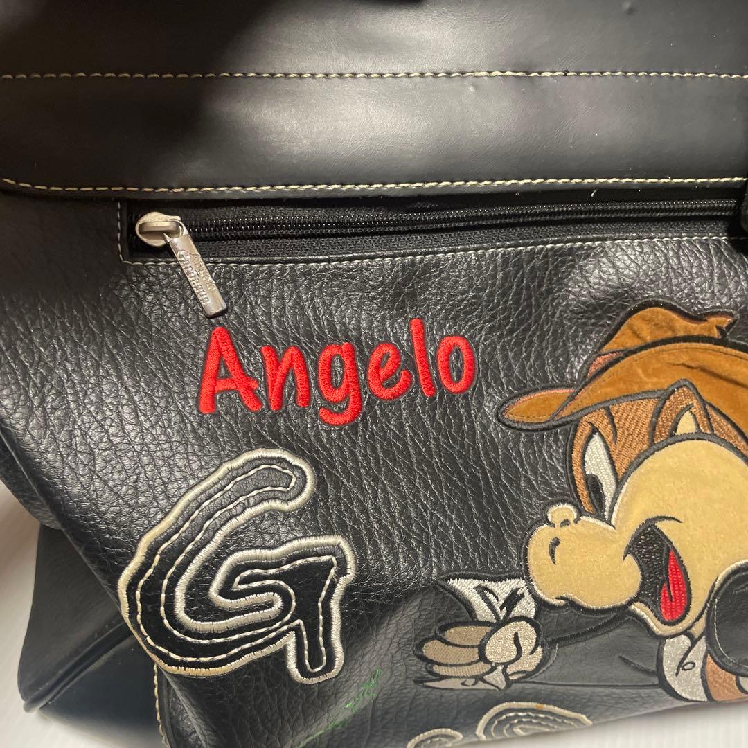 Angelo 刺繍 ゴルフバッグ