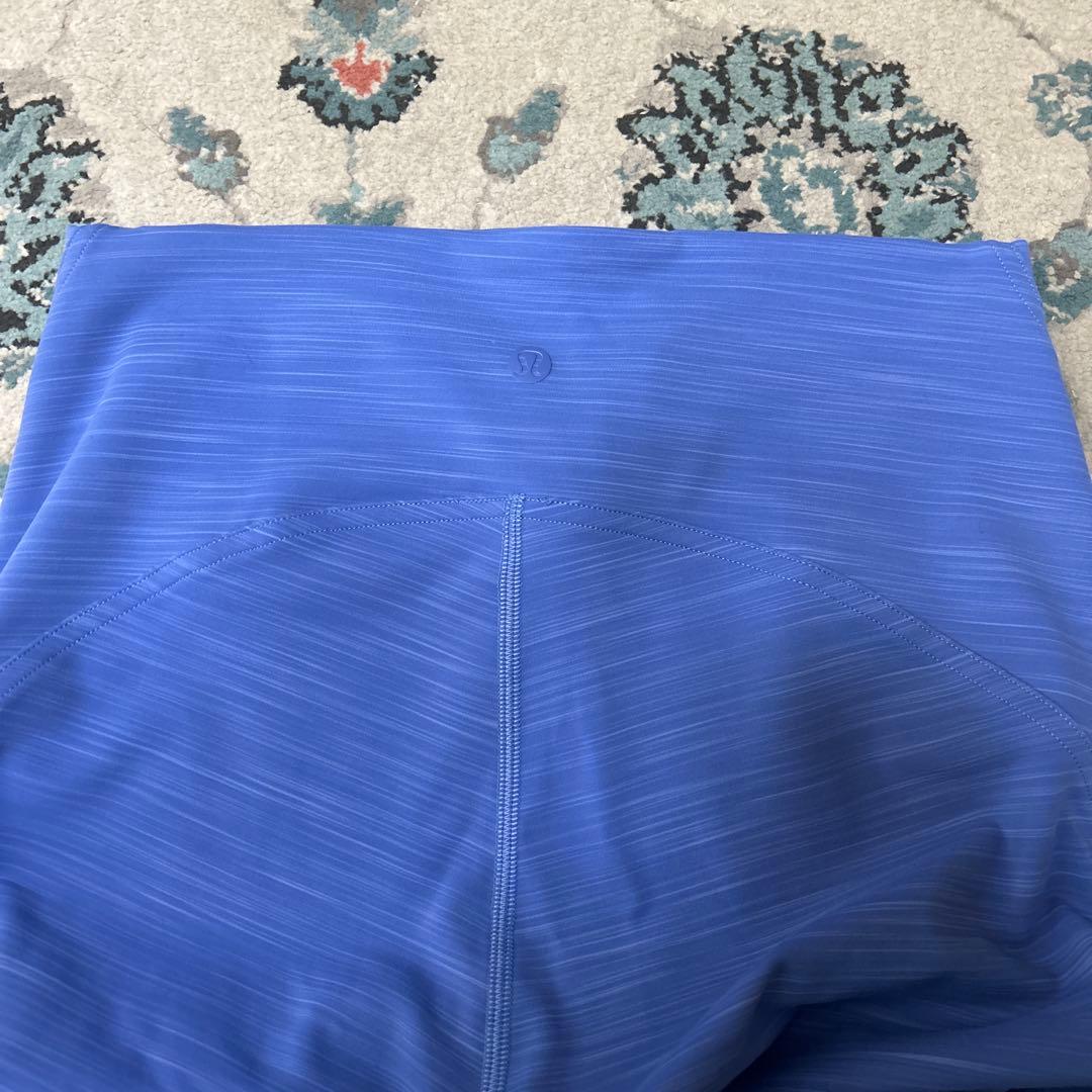 ルルレモン　レギンス　サイズ6 ブルー