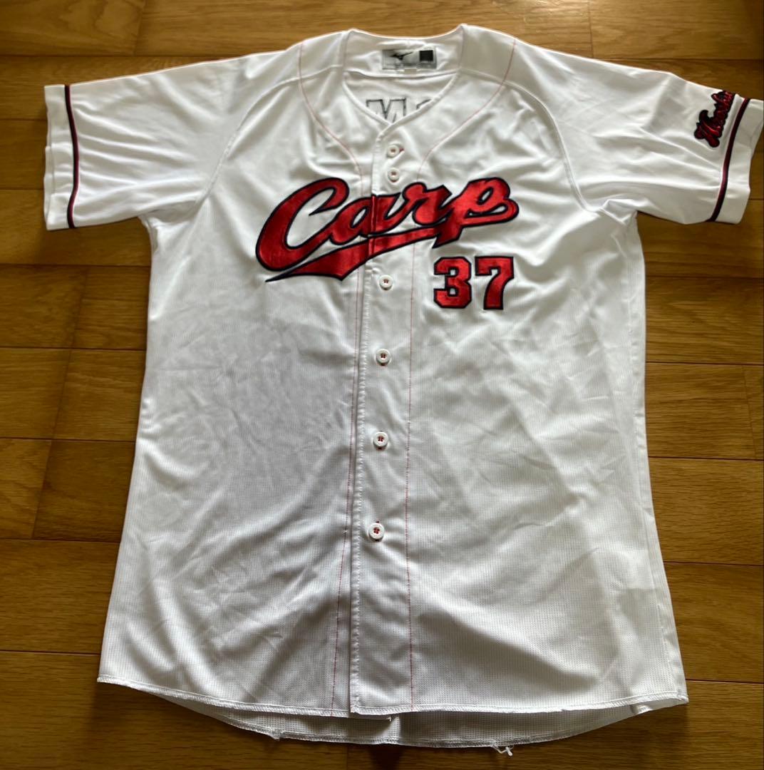 広島東洋カープ　　ハイクオリティユニフォーム　野間　37 ホームユニ　Ｌサイズ