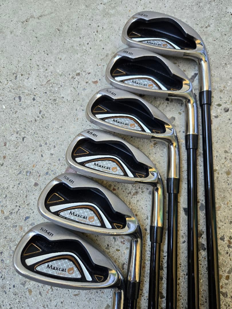 Maxcat　Ladies　レディースゴルフ10本セット　FLEX-L