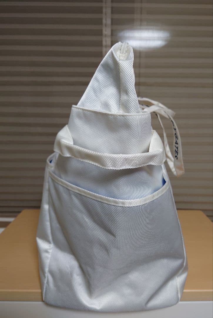 【中古品】PEARLY GATES ゴルフバッグ 大容量 ホワイト
