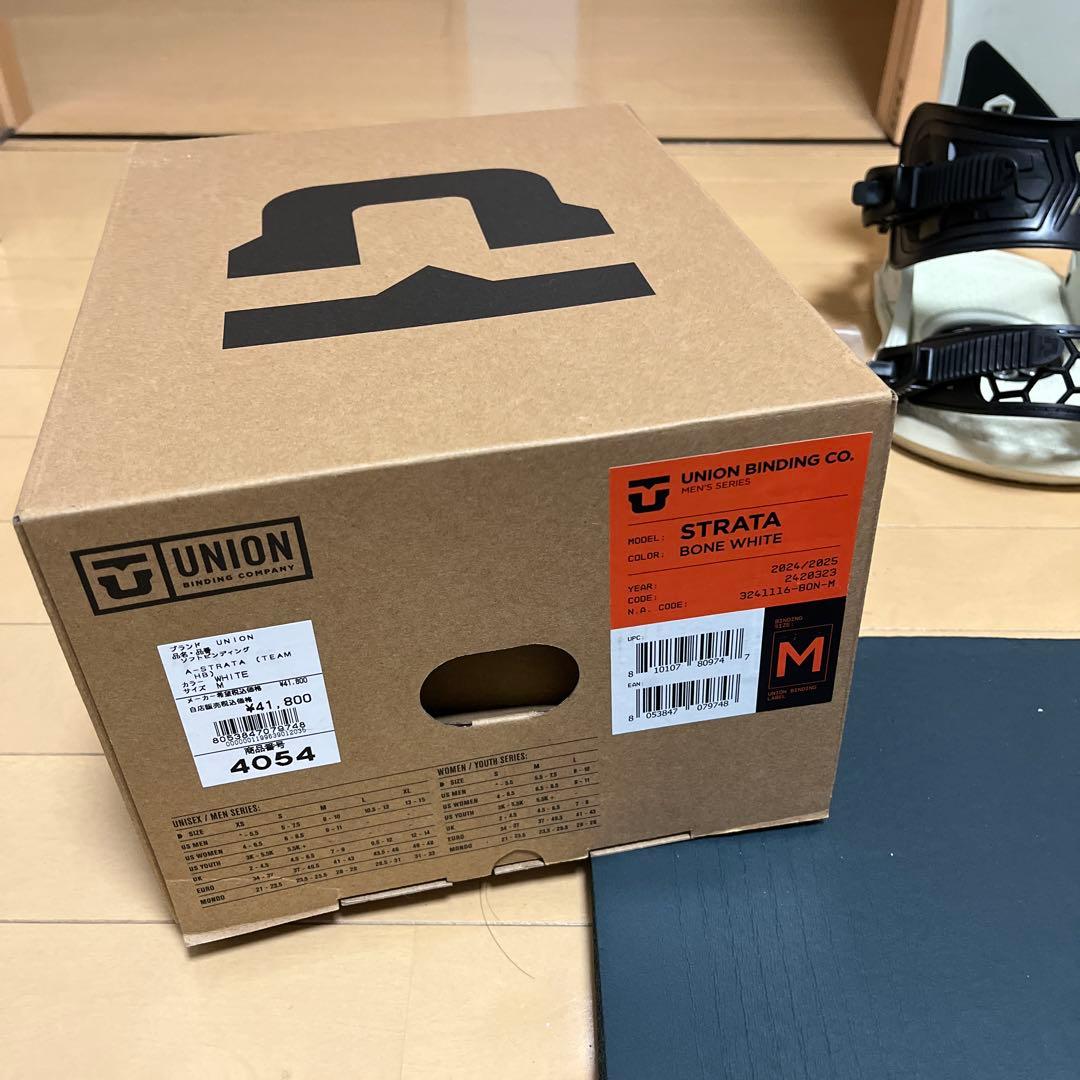UNION スノーボード ビンディング　strata ストラータ