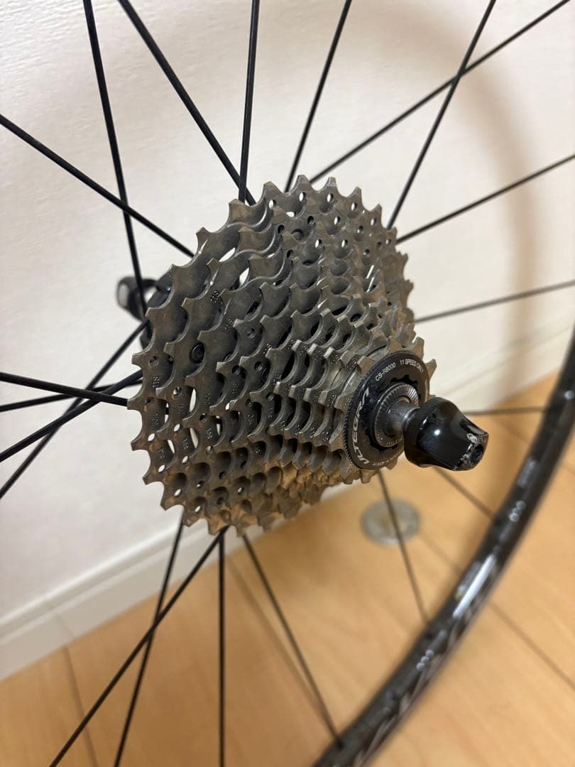 Shimano WH-R9100 ホイール スプロケット ホイールバック付き