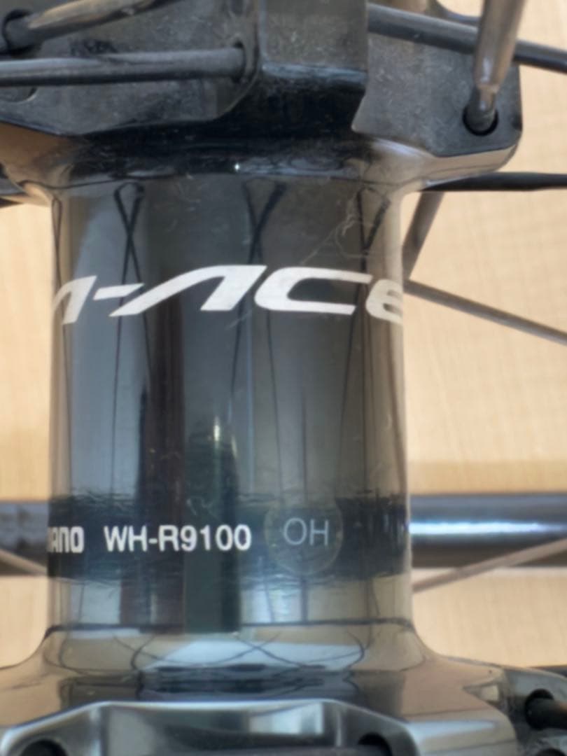Shimano WH-R9100 ホイール スプロケット ホイールバック付き